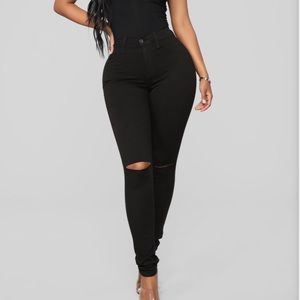 Black Canopy Jeans